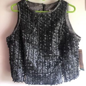 Jeffrey & Dara silver mini bows top